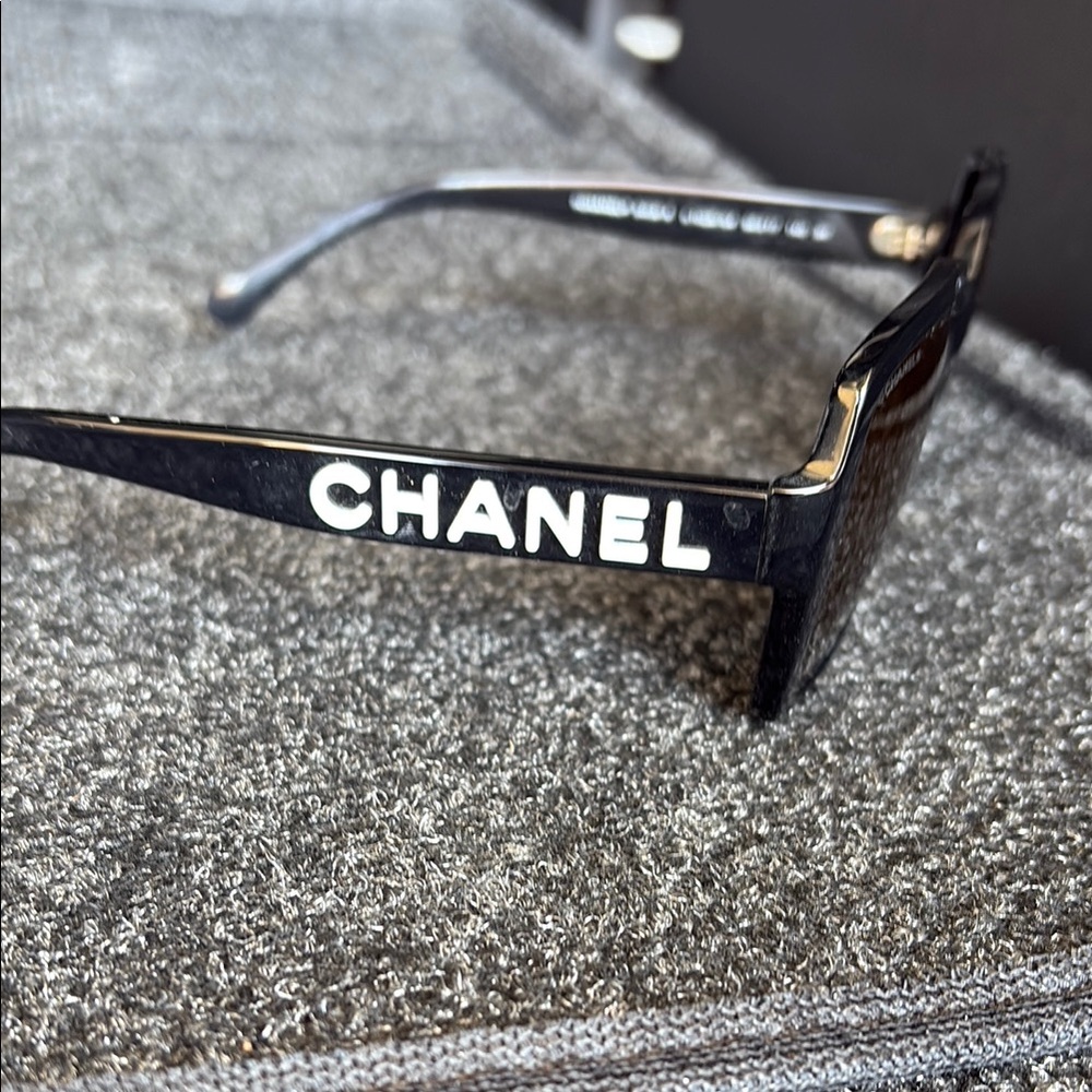 Chanel Black Sunglasses with Case